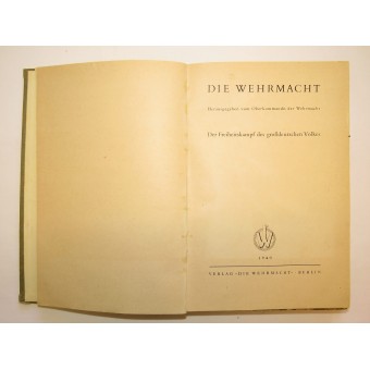 Illustrated book Die Wehrmacht. Espenlaub militaria